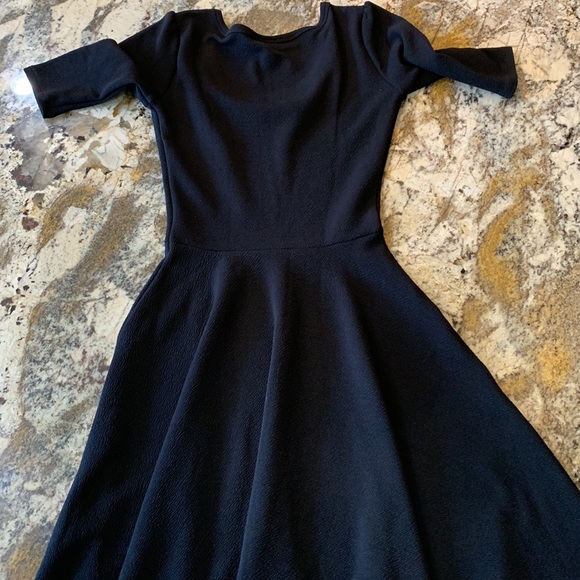 LuLaRoe Black Nicole Dress size XXS - Picture 4 of 6